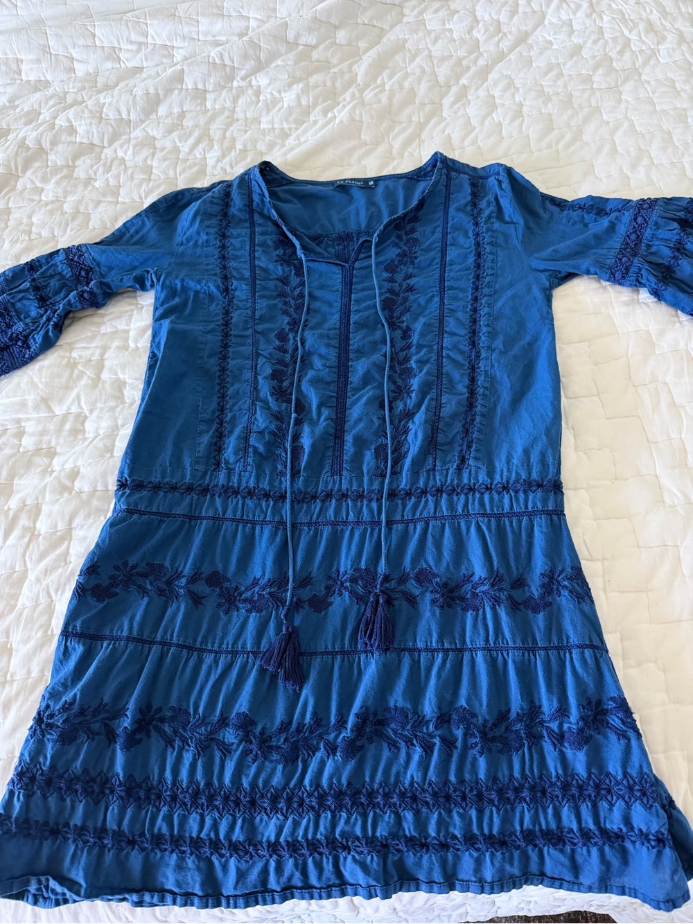 LaPlage Embroidered Tunic Dress